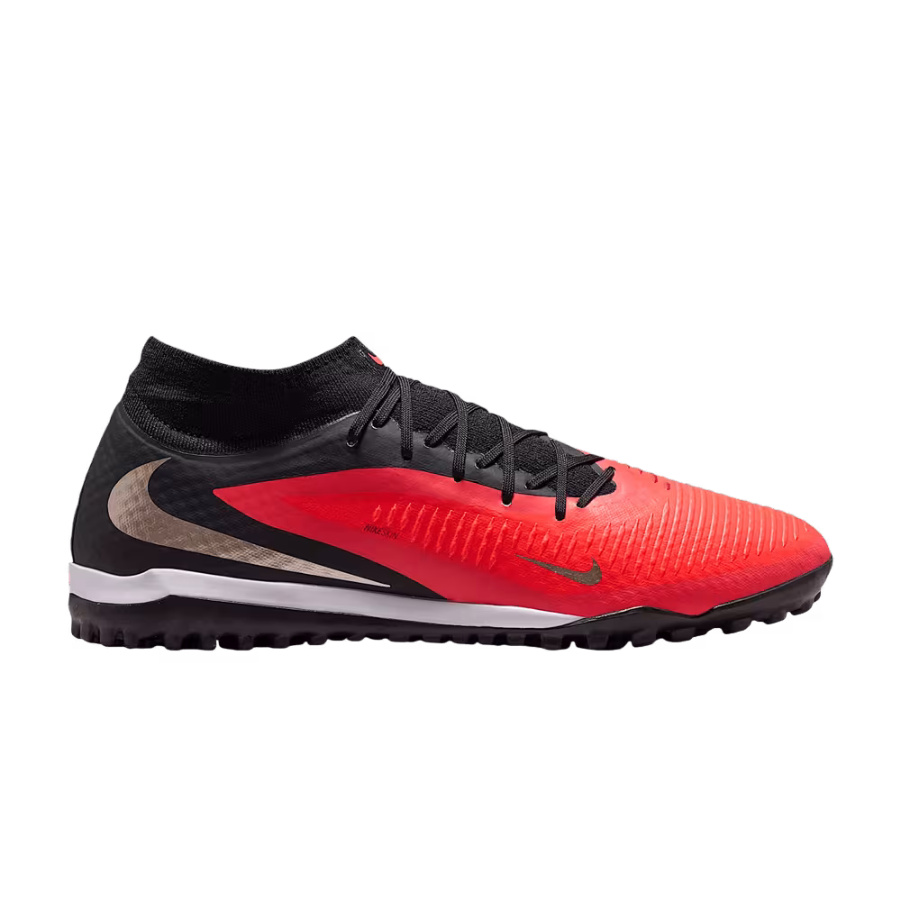 Nike Phantom 6 High Academy Turf Bright Crimson Black Blur