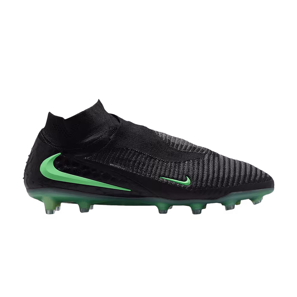 Nike Phantom 6 High Elite Ag Black Black Illusion Green