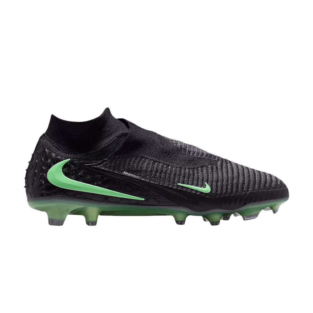 Nike Phantom 6 High Elite Fg Black Black Illusion Green