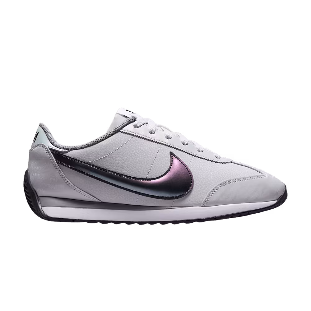 Nike Women's Pacific Premium Pure Platinum Dark Smoke Grey White Black