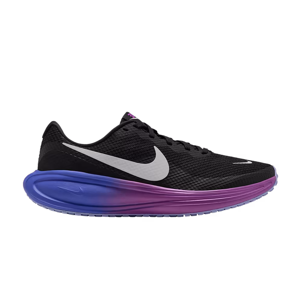 Nike Women's Revolution 8 Road Black True Berry Persian Violet White