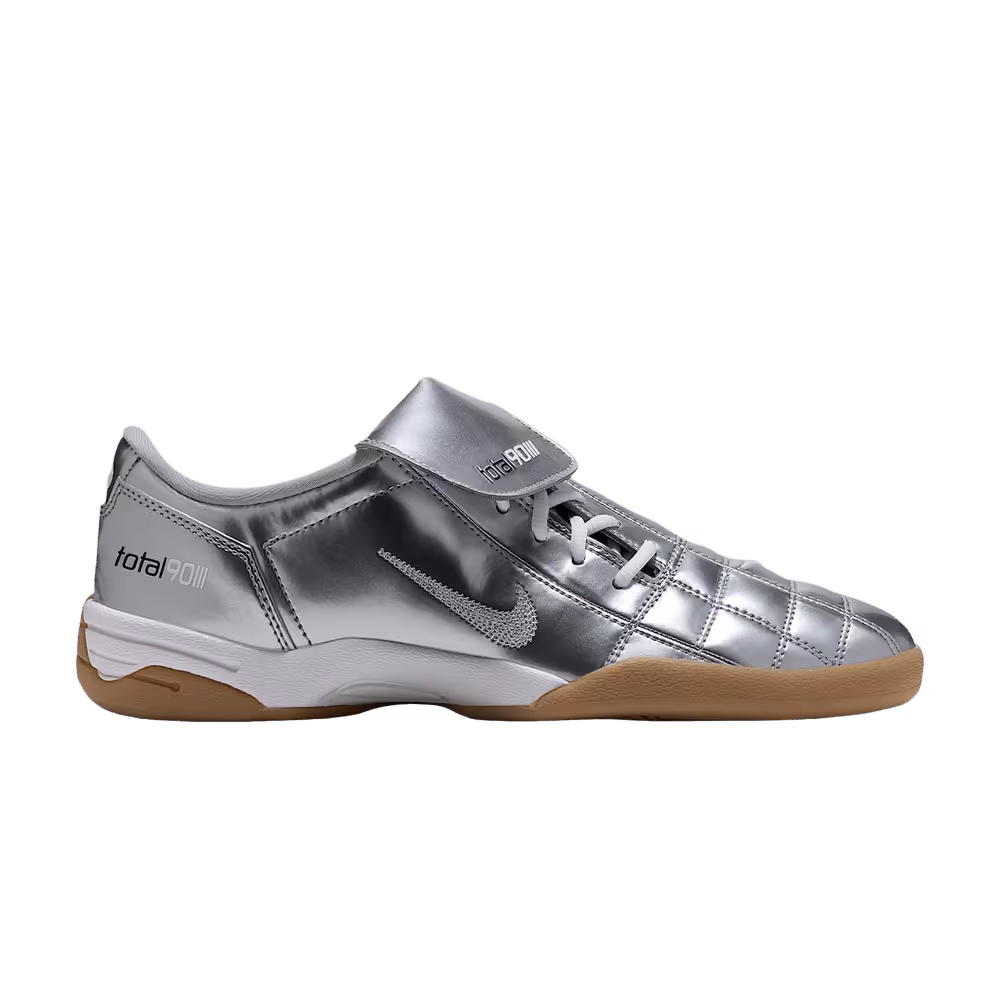 Nike Women's Total 90 Chrome Metallic Silver Flat Silver