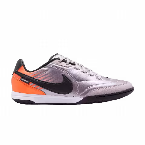 Nike Tiempo Streetgato Prm Heritage Indoor/Court Low 'Bleached Lilac Total Orange Black'