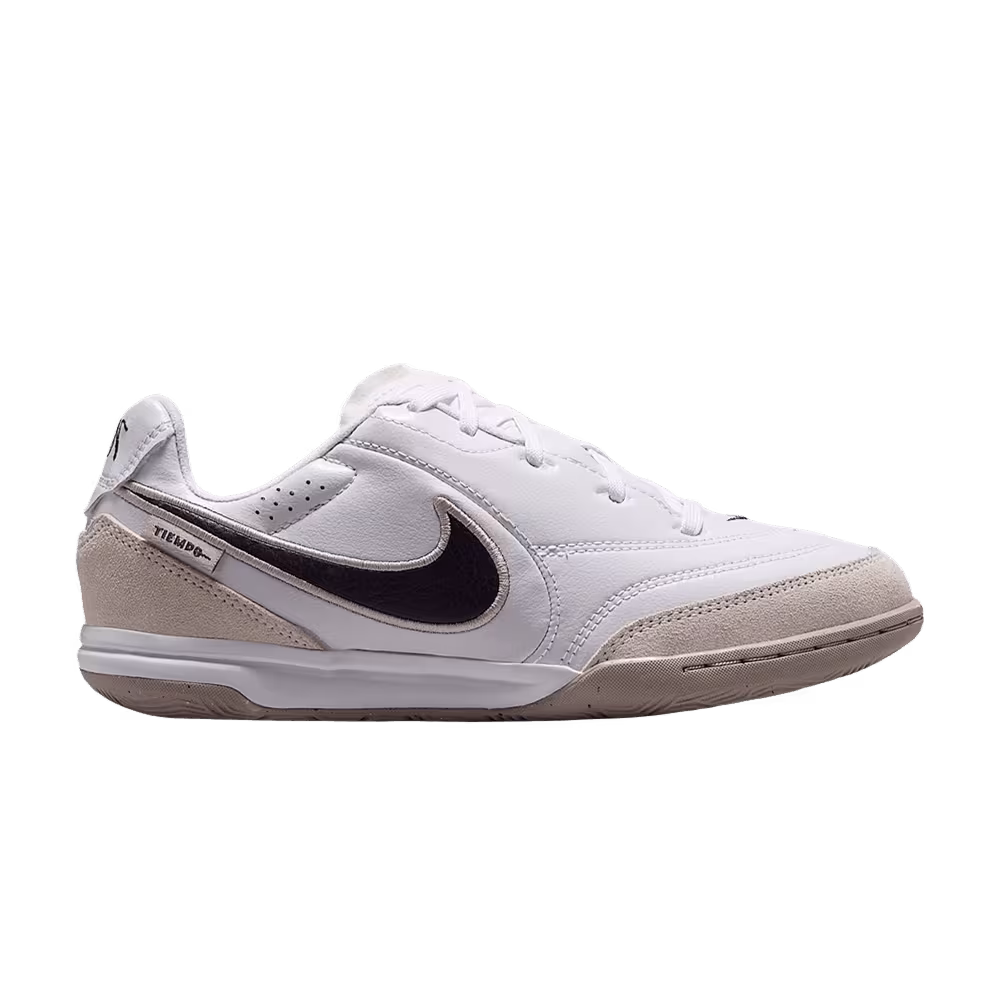 Nike Jr. Tiempo Streetgato Indoor Court Low GS White Moon Particle Gridiron