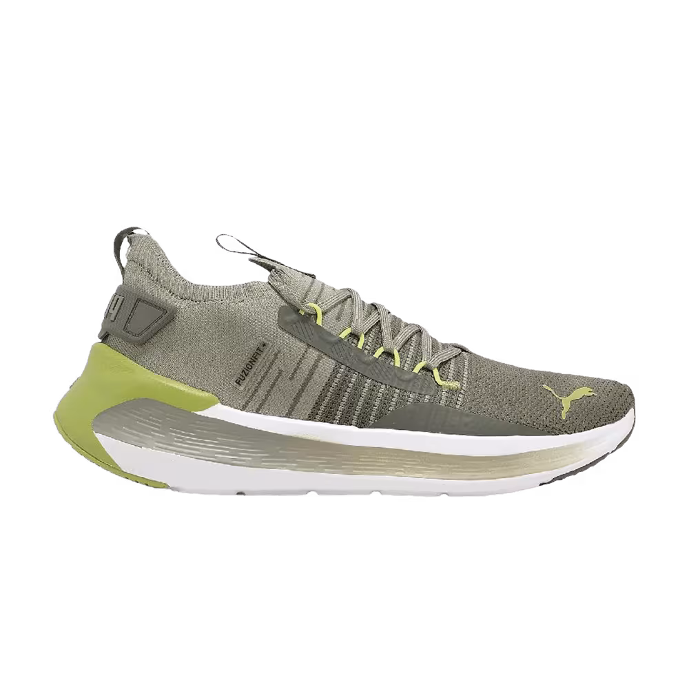 Puma Softride Symmetry Fuzion Brown Green