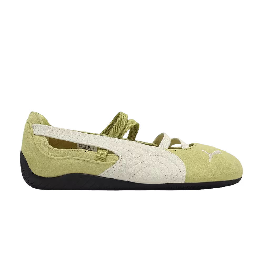 Puma Women's Speedcat Ballet Sd Green Ivory