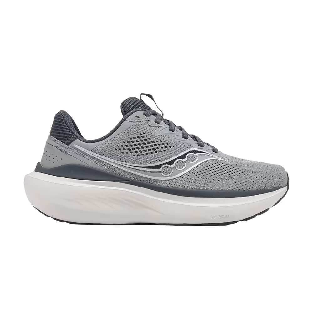 Saucony Echelon 11 Extra Wide Fossil/Gunmetal Gris