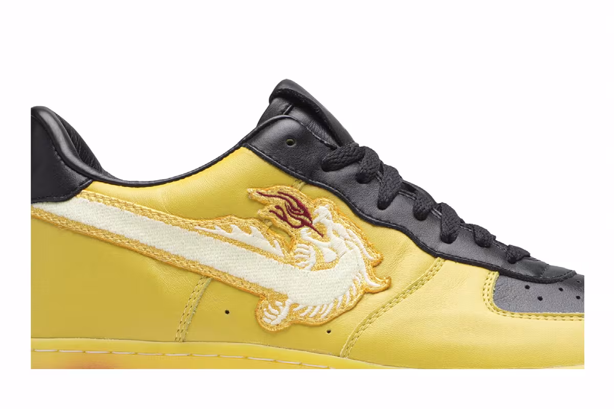 Michael B. Jordan x The Shoe Surgeon x Nike Air Force 1 Low Last Dragon, view 3