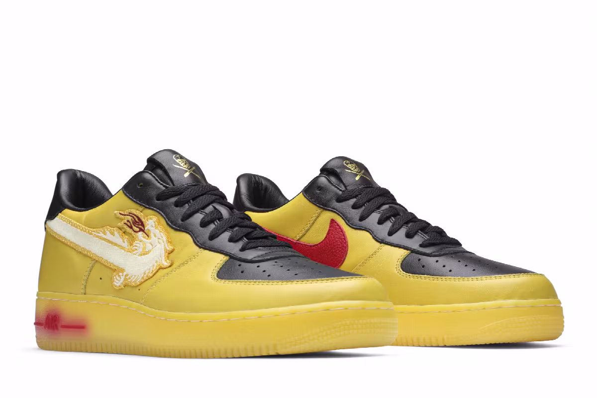 Michael B. Jordan x The Shoe Surgeon x Nike Air Force 1 Low Last Dragon, view 9