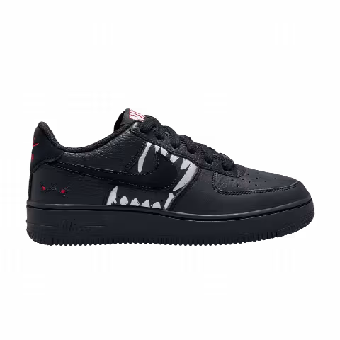 Nike Air Force 1 Lv8 GS 'Black University Red'
