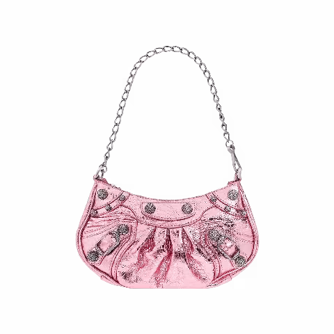 Balenciaga Le Cagole Mini With Chain 'Met Pink'
