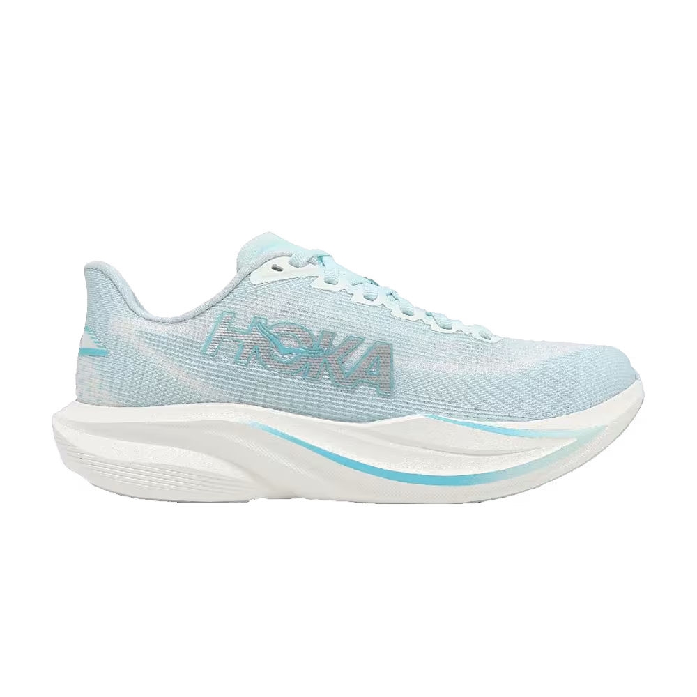 HOKA Women's Mach 7 D Wide Blue Grey