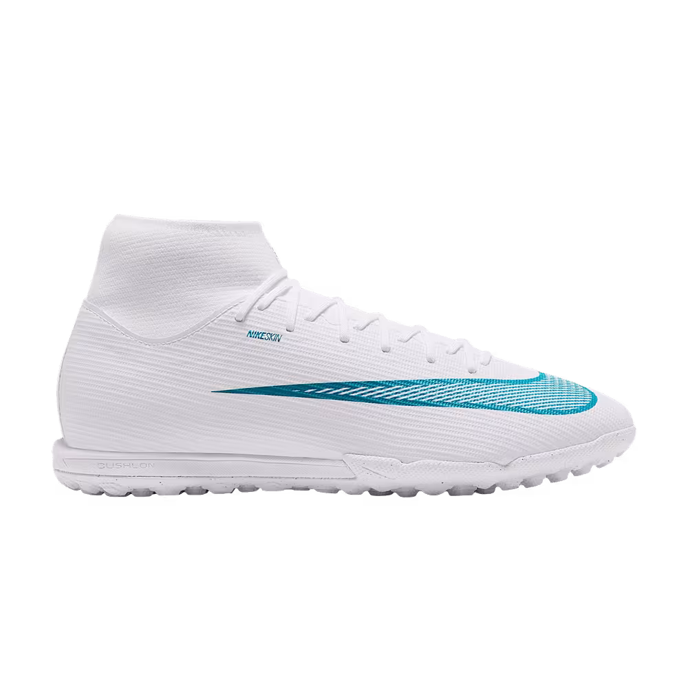 Nike Mercurial Superfly 11 Academy Turf High-Top White Dusty Cactus