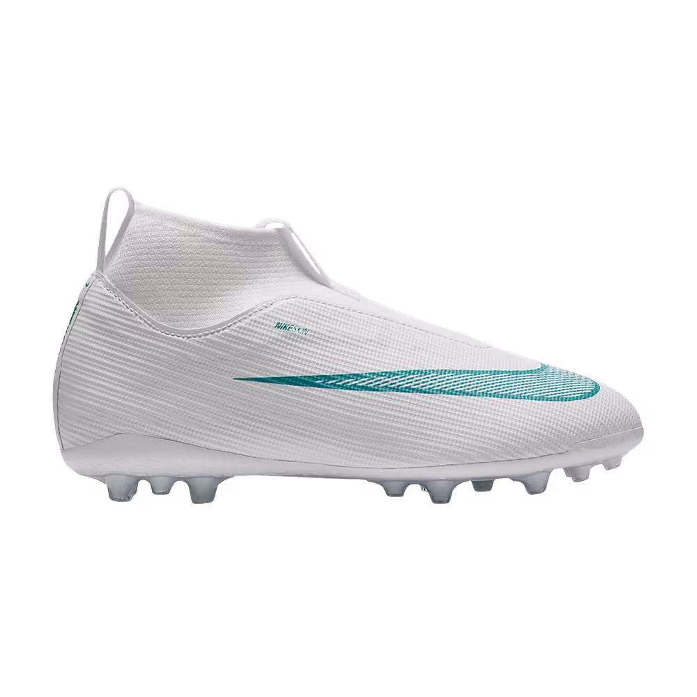 Nike Jr. Mercurial Superfly 11 Academy Ag High-Top GS White Dusty Cactus