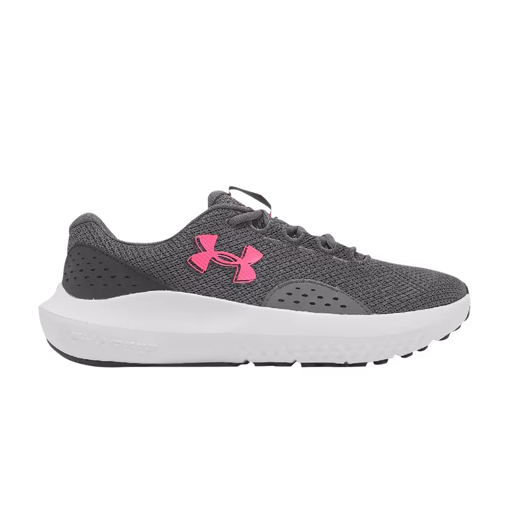 Under Armour Women's Charged Surge 4 Gray Pink