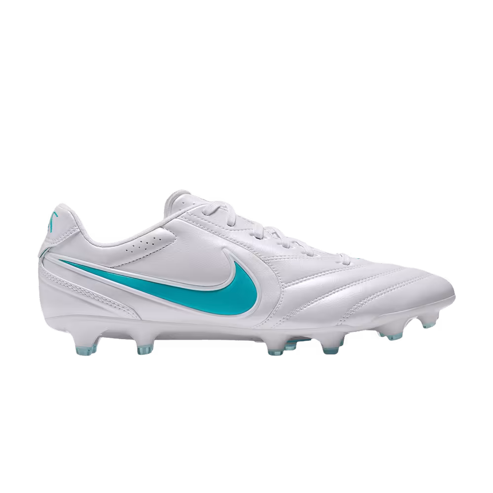 Nike Tiempo Ligera Pro Fg Low White White Energy