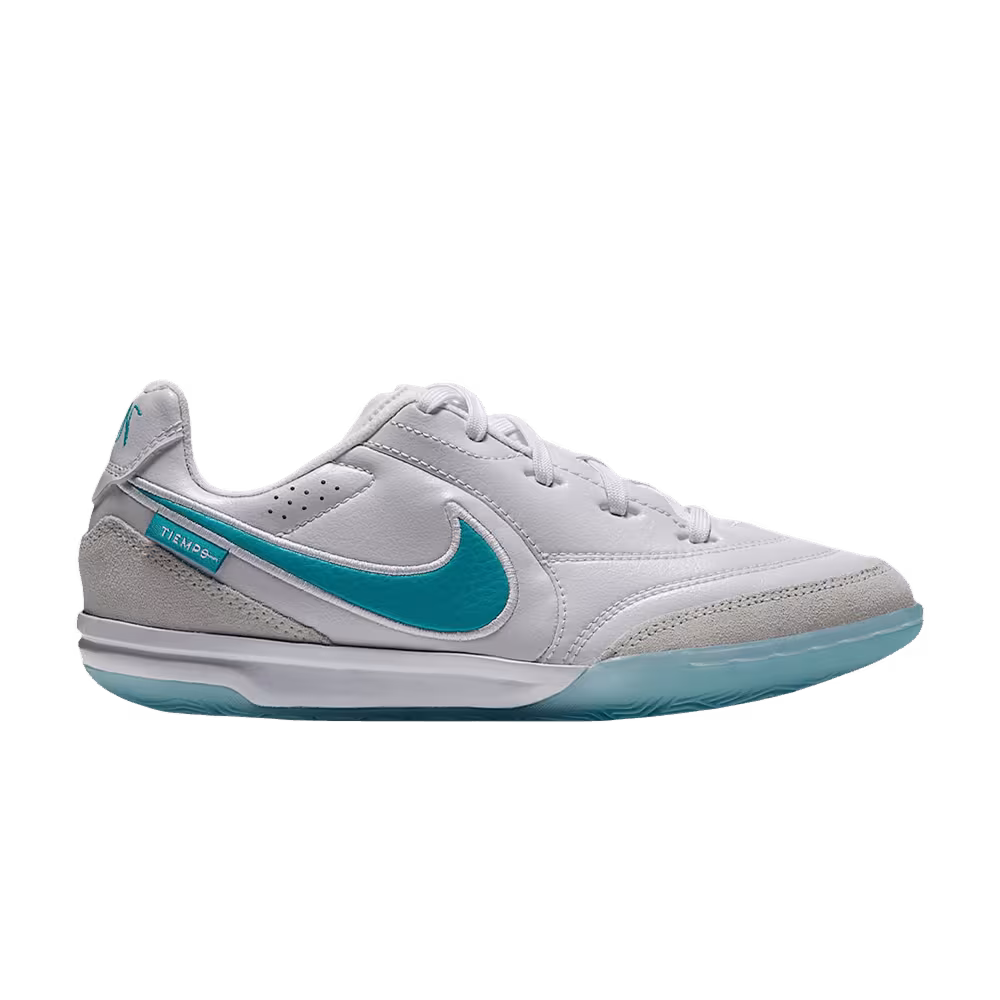 Nike Jr. Tiempo Streetgato Indoor Court Low GS White White Dusty Cactus