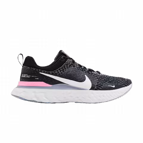 Nike React Infinity Run Flyknit 3 'Black Football Grey Pink'
