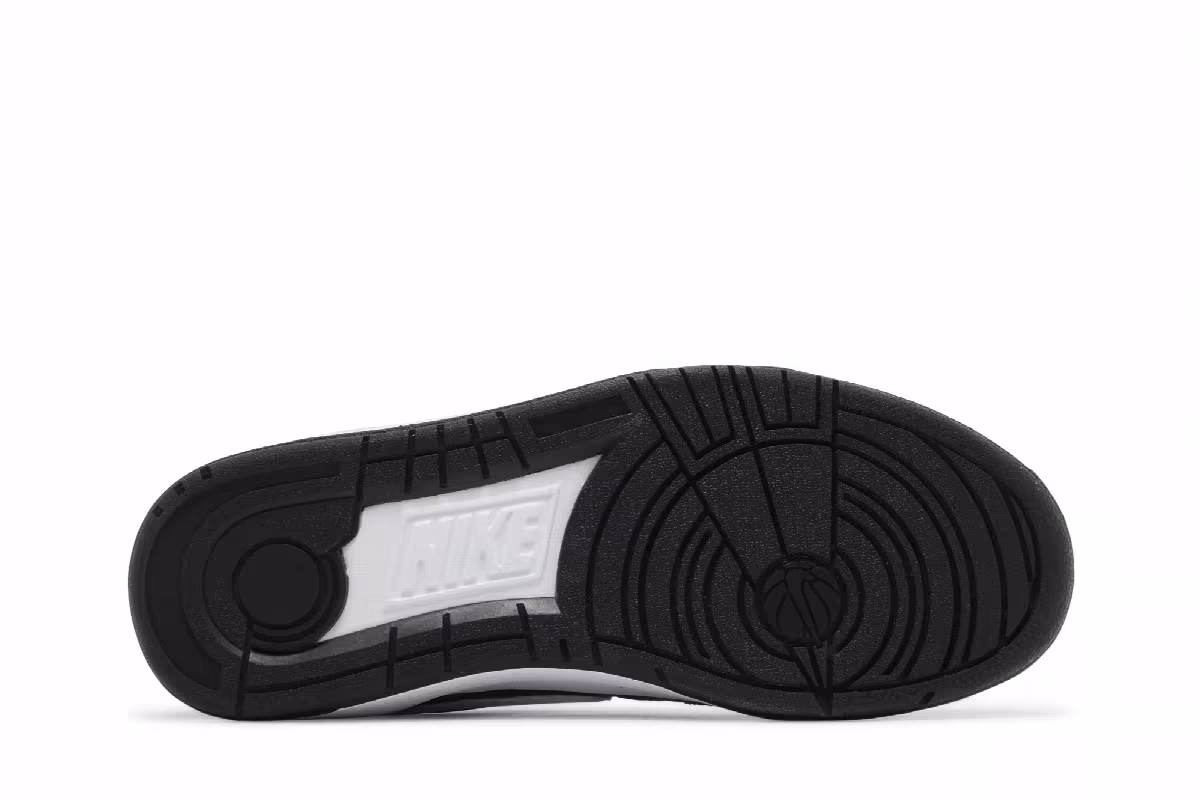 Nike Full Force Low Black White, view 5