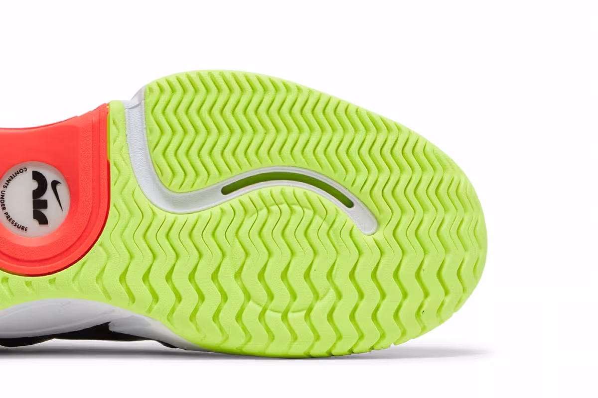 NikeCourt Air Zoom GP Turbo Black Volt, view 6