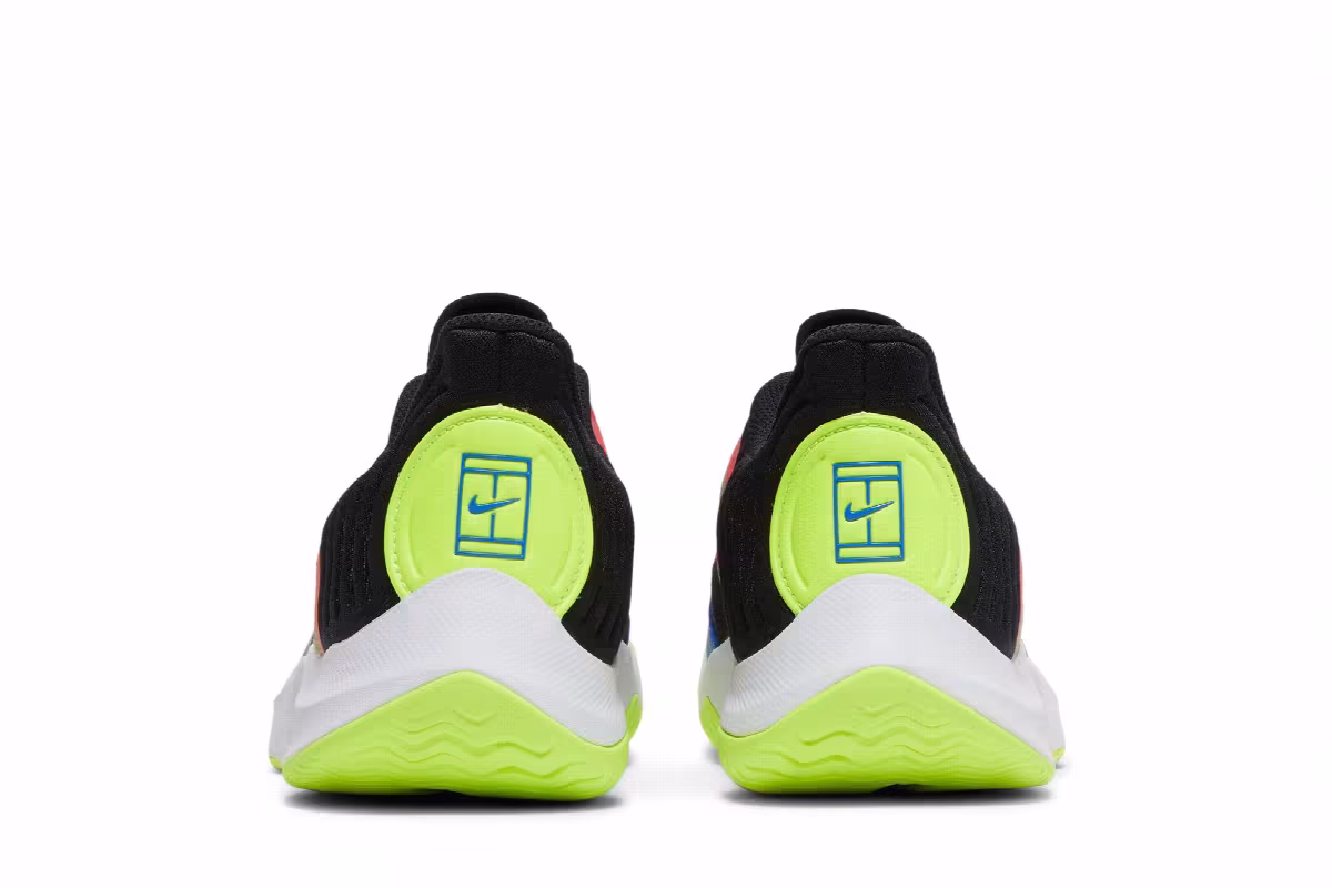 NikeCourt Air Zoom GP Turbo Black Volt, view 7