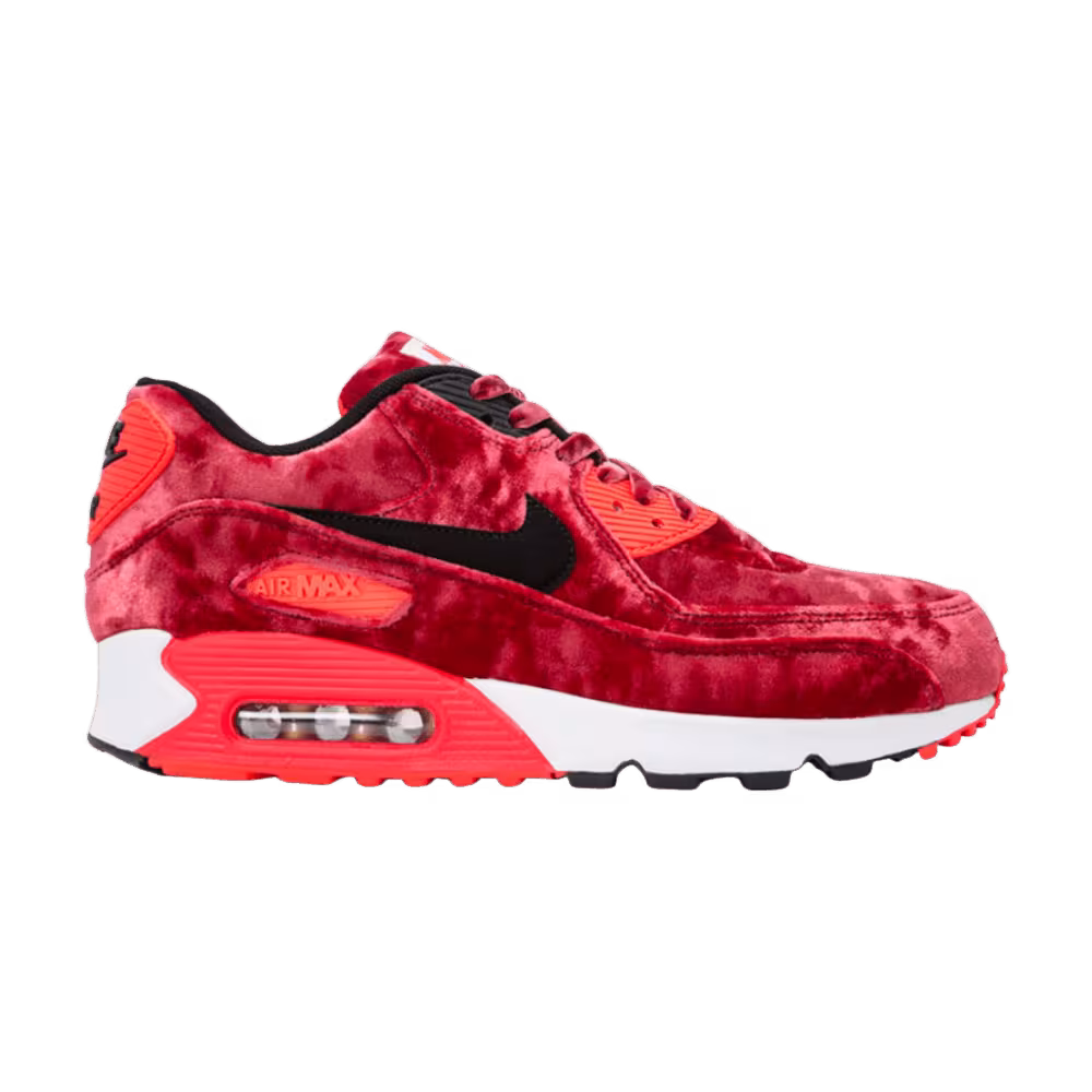 Nike Women's Air Max 90 Anniversary Infrared Velvet