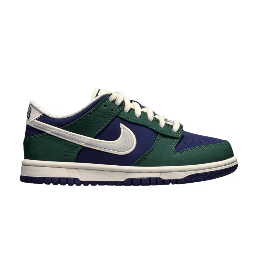 Nike Dunk Low Lv8 GS Blue Void Strata Grey Sail