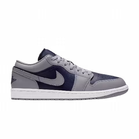 Air Jordan 1 Low 'Tech Grey White College Navy'