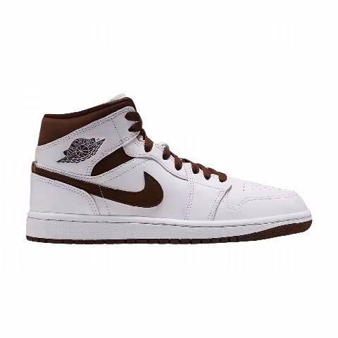 Air Jordan Wmns 1 Mid 'White Cacao Wow Cacao Wow'