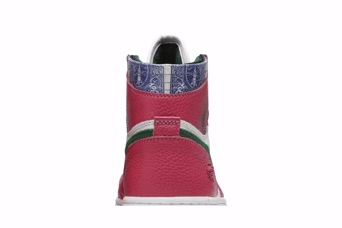 Michael B. Jordan x The Shoe Surgeon x Air Jordan 1 High Casino, view 8