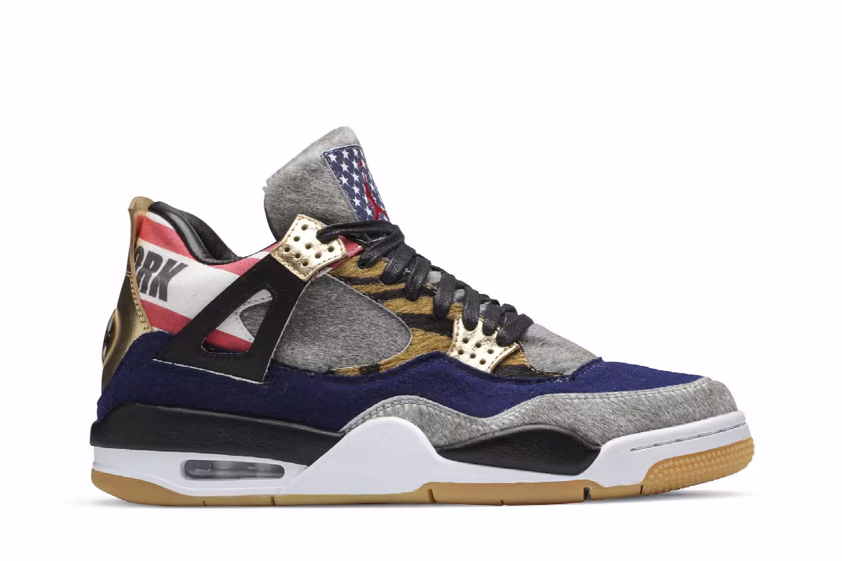 Michael B. Jordan x The Shoe Surgeon x Air Jordan 4 Coming To America, view 2