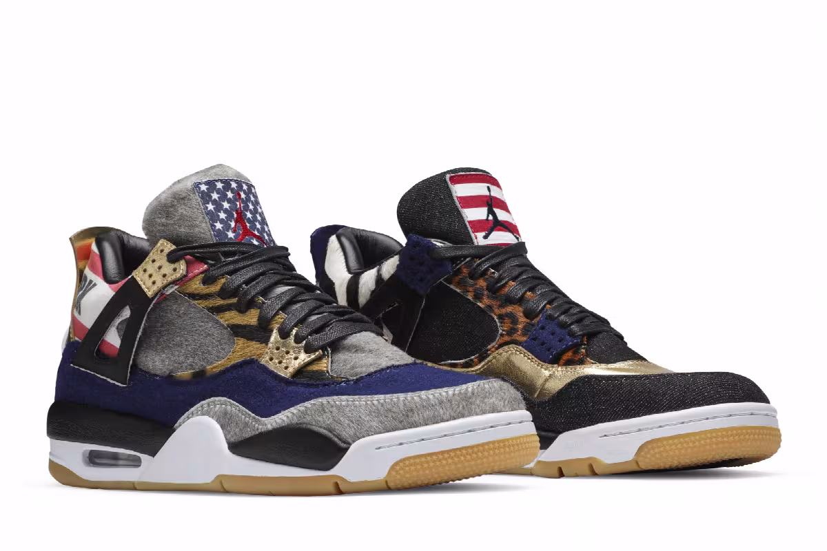 Michael B. Jordan x The Shoe Surgeon x Air Jordan 4 Coming To America, view 9