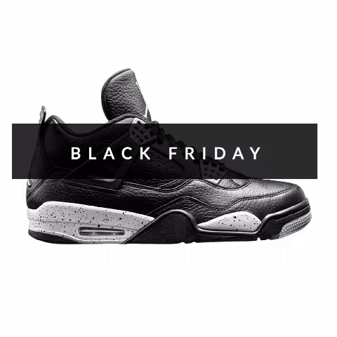 SOLD OUT Air Jordan 4 Retro Ls 'Oreo' 2015