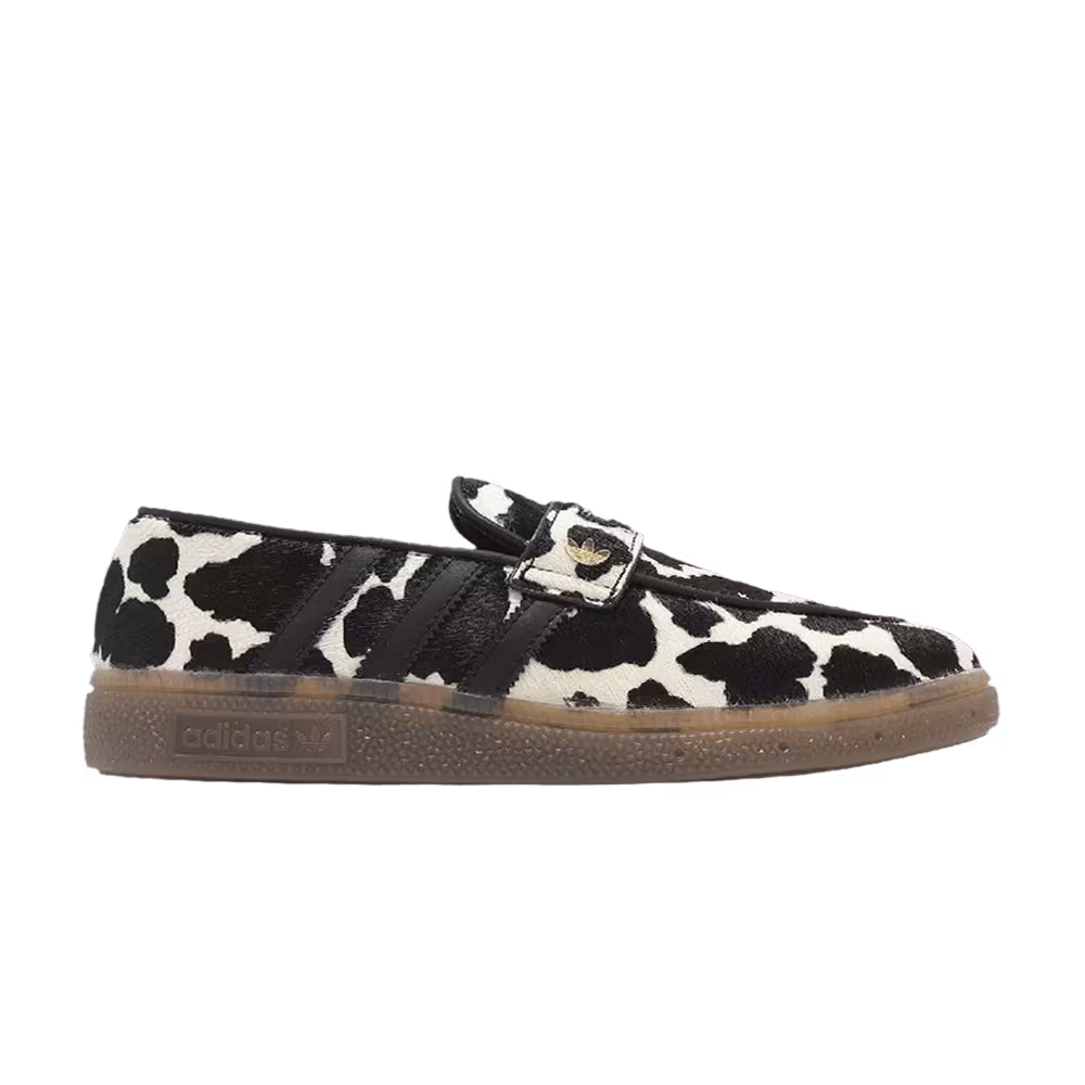 adidas Women's Handball Spezial Loafer Supplier Color Core Black Gold Metallic