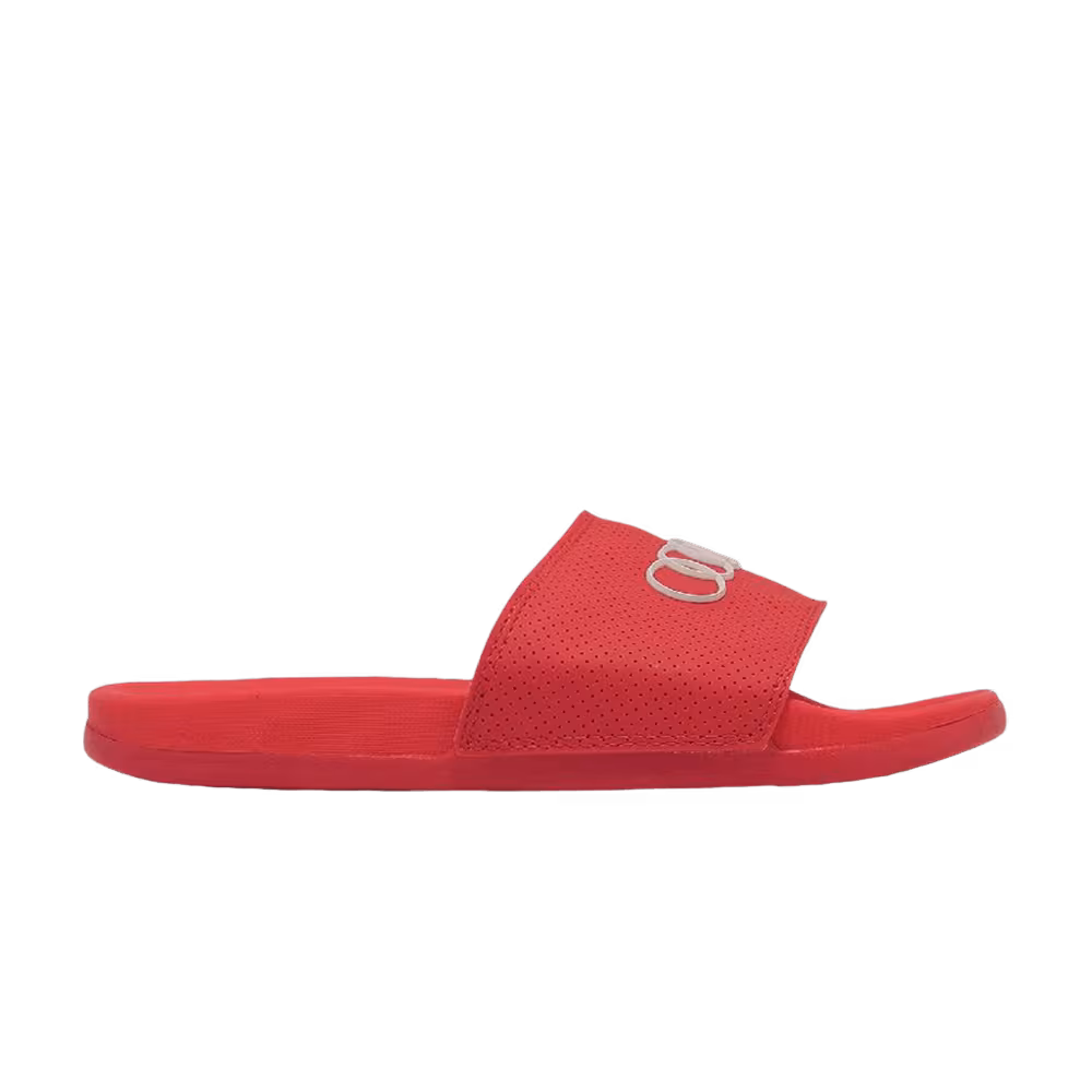 adidas Adilette Comfort Audi Hi-Res Red Hi-Res Red Chalk Pearl