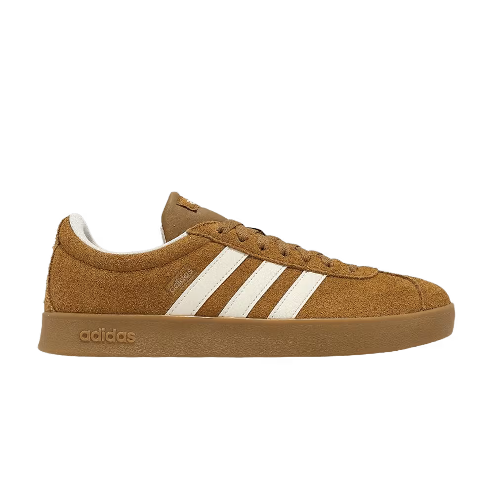 adidas Vl Court Classic Bronze Strata Creamhite Gold Metallic