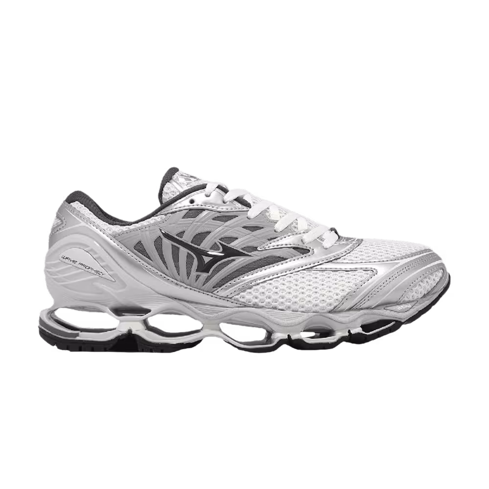 Mizuno Wave Prophecy LS White Grey