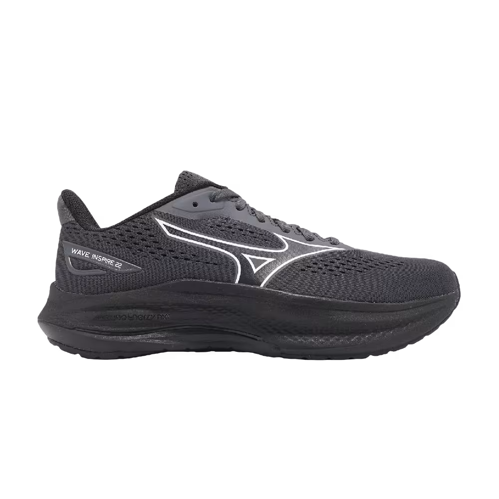 Mizuno Wave Inspire 22 Super Wide Black Grey
