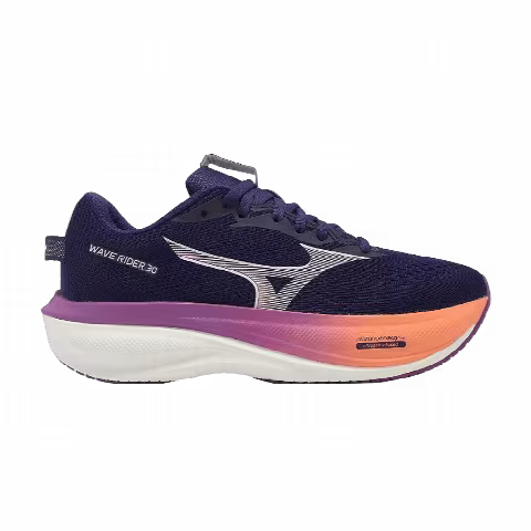 Mizuno Wmns Wave Rider 30 Super Wide 'Navy White'