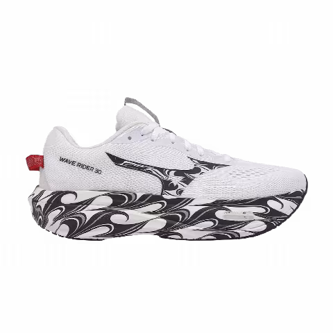 Mizuno Wave Rider 30 'White Black'