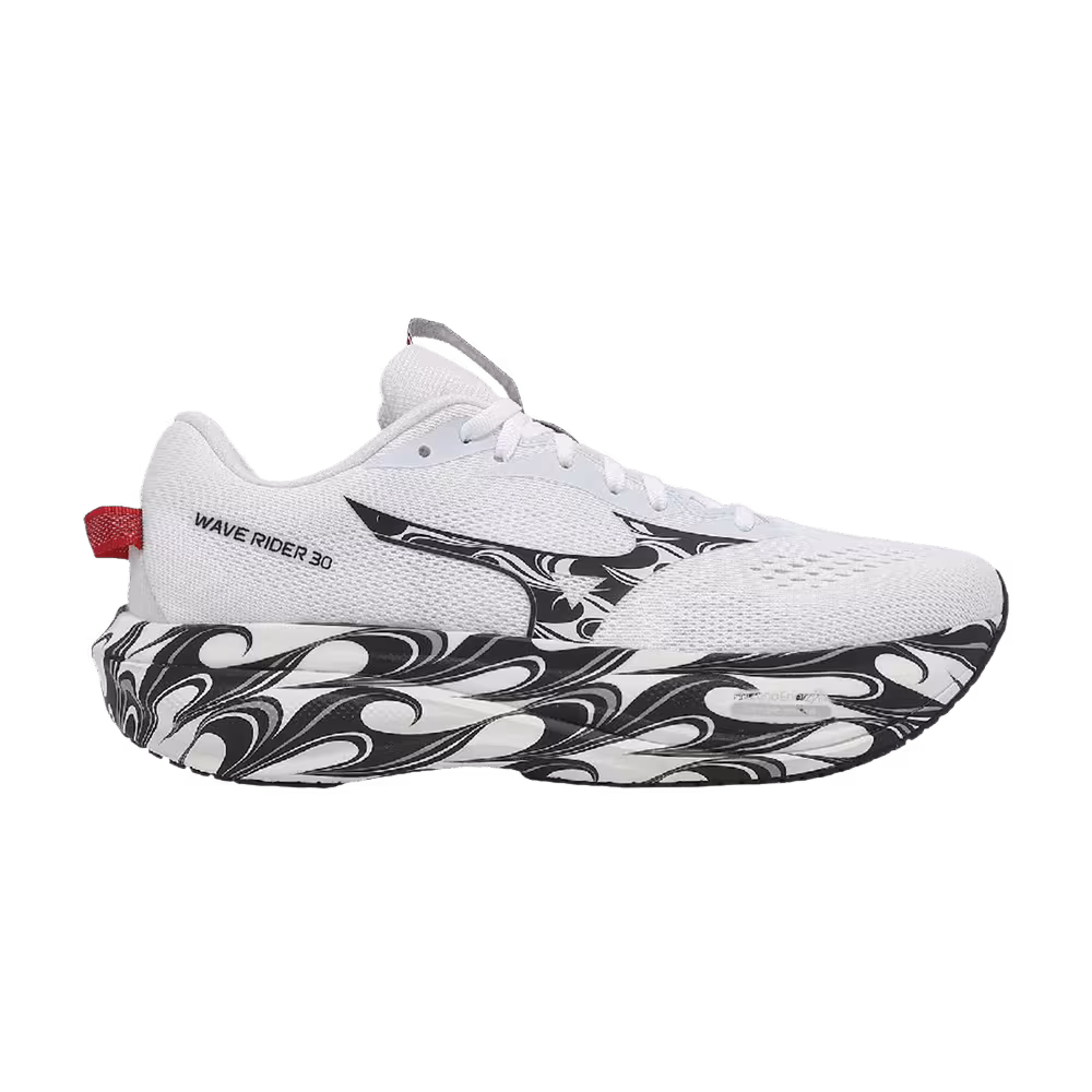 Mizuno Wave Rider 30 White Black