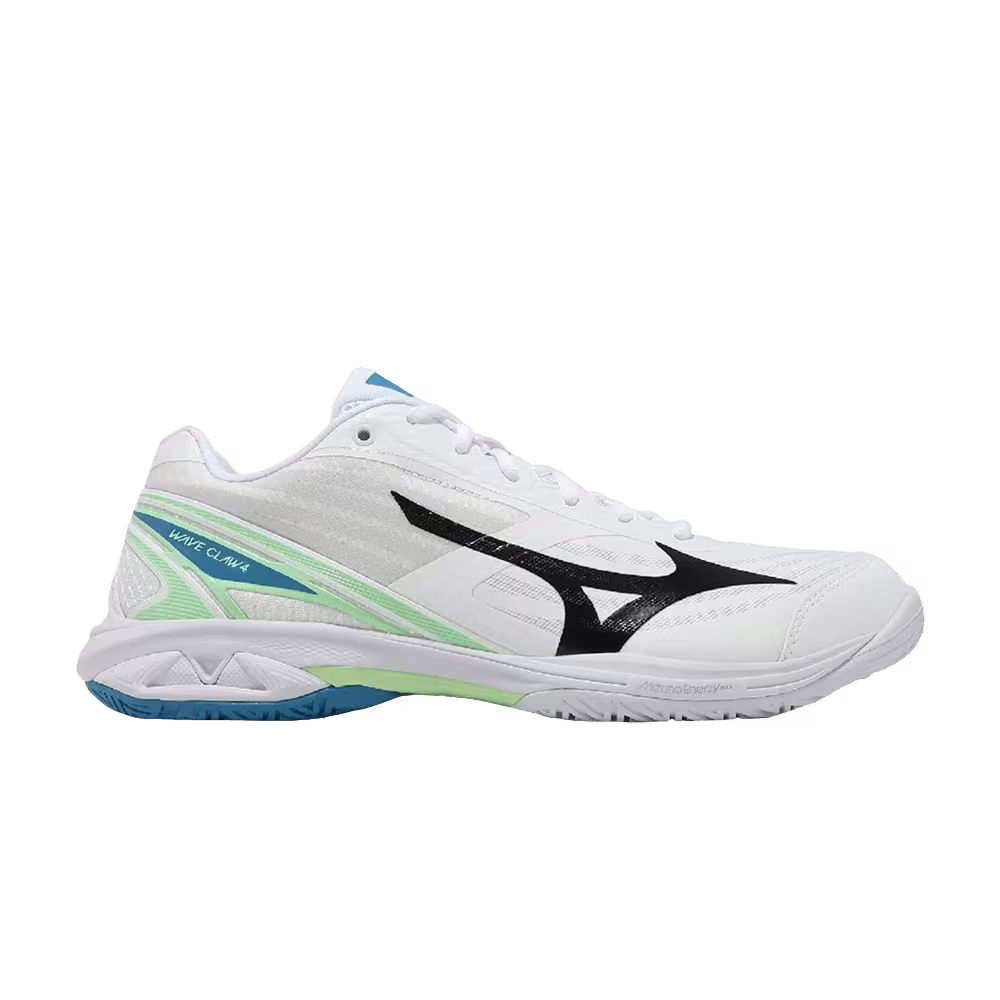 Mizuno Wave Claw 4 Wide White Black