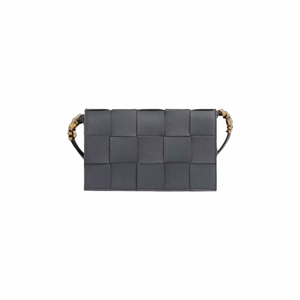 Bottega Veneta Fold Finish Cassette Bag Thunder/Gold
