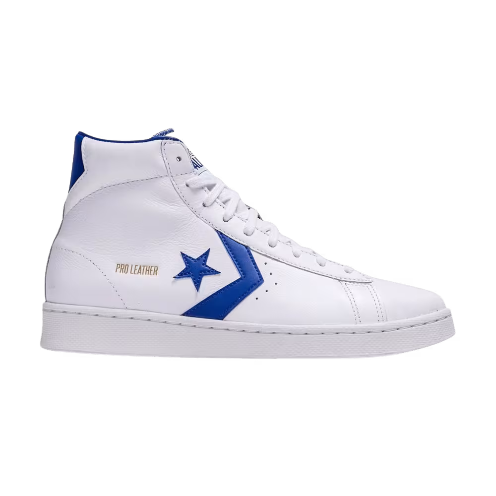 Converse Pro Leather Hi White Rush Blue White