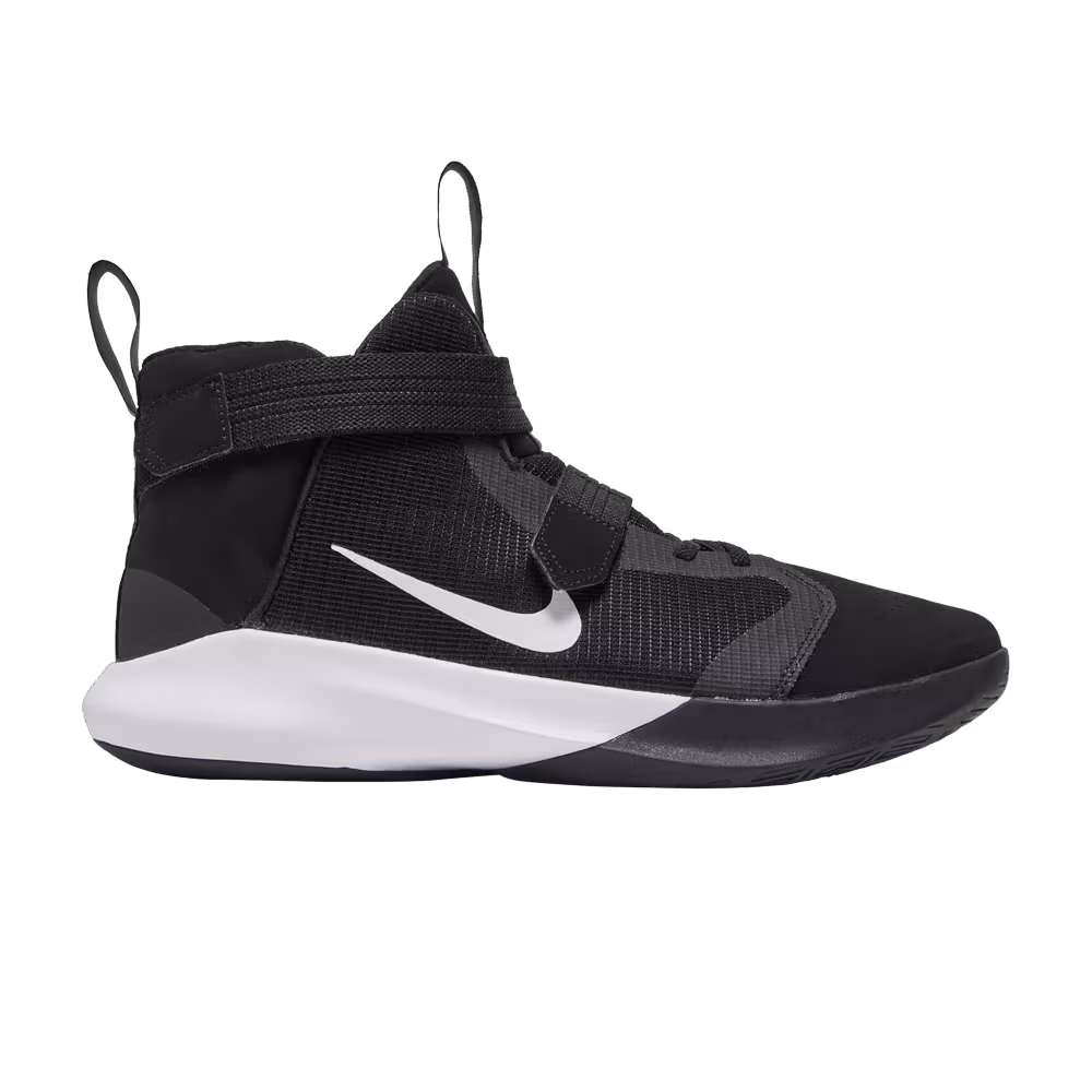 Nike Precision 3 Flyease 4E Wide Black White