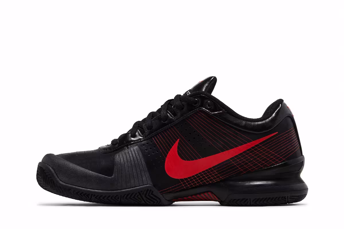 Nike Air Zoom Vapor 6 Tour Black Red, view 4