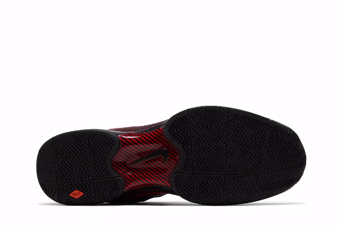 Nike Air Zoom Vapor 6 Tour Black Red, view 5
