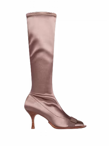 KNWLS Bow Boots 'Washed Pink'