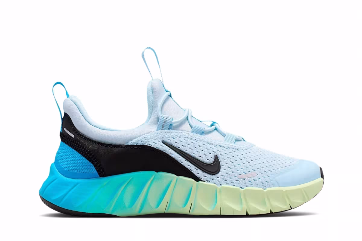 Nike Free Ride PS Glacier Blue Light Current Blue, view 2