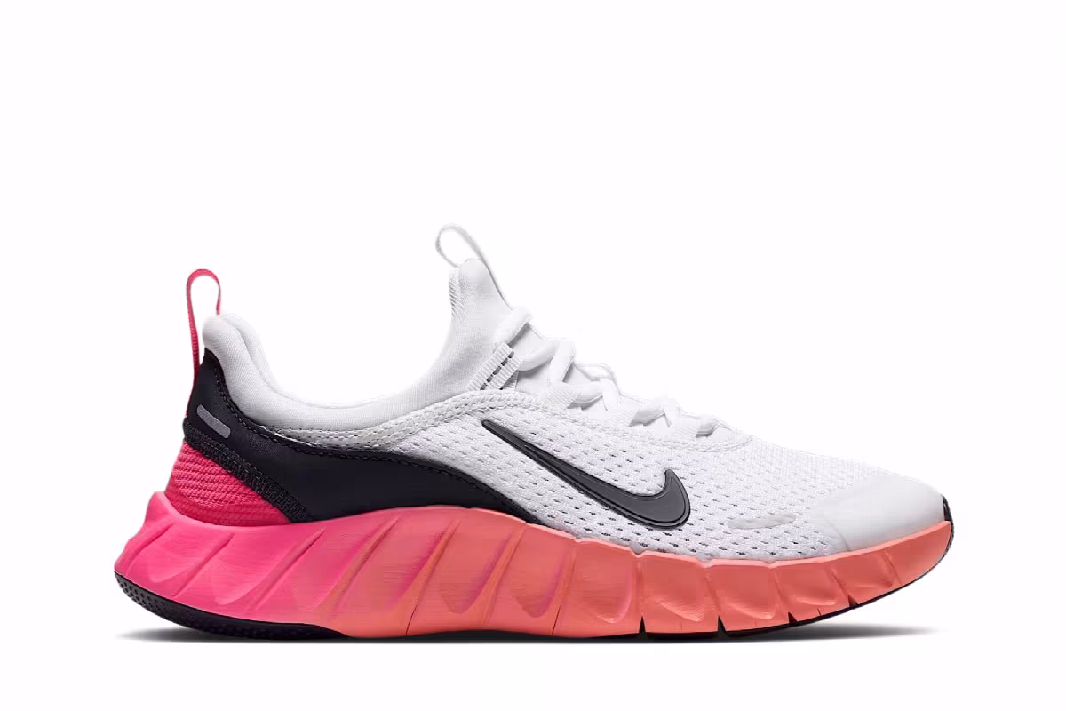 Nike Free Ride GS White Hyper Pink, view 2
